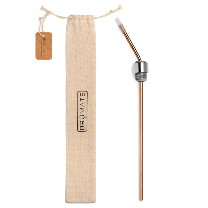 Winesulator TM Infinity Straw | Rose Gold - Simple Ready