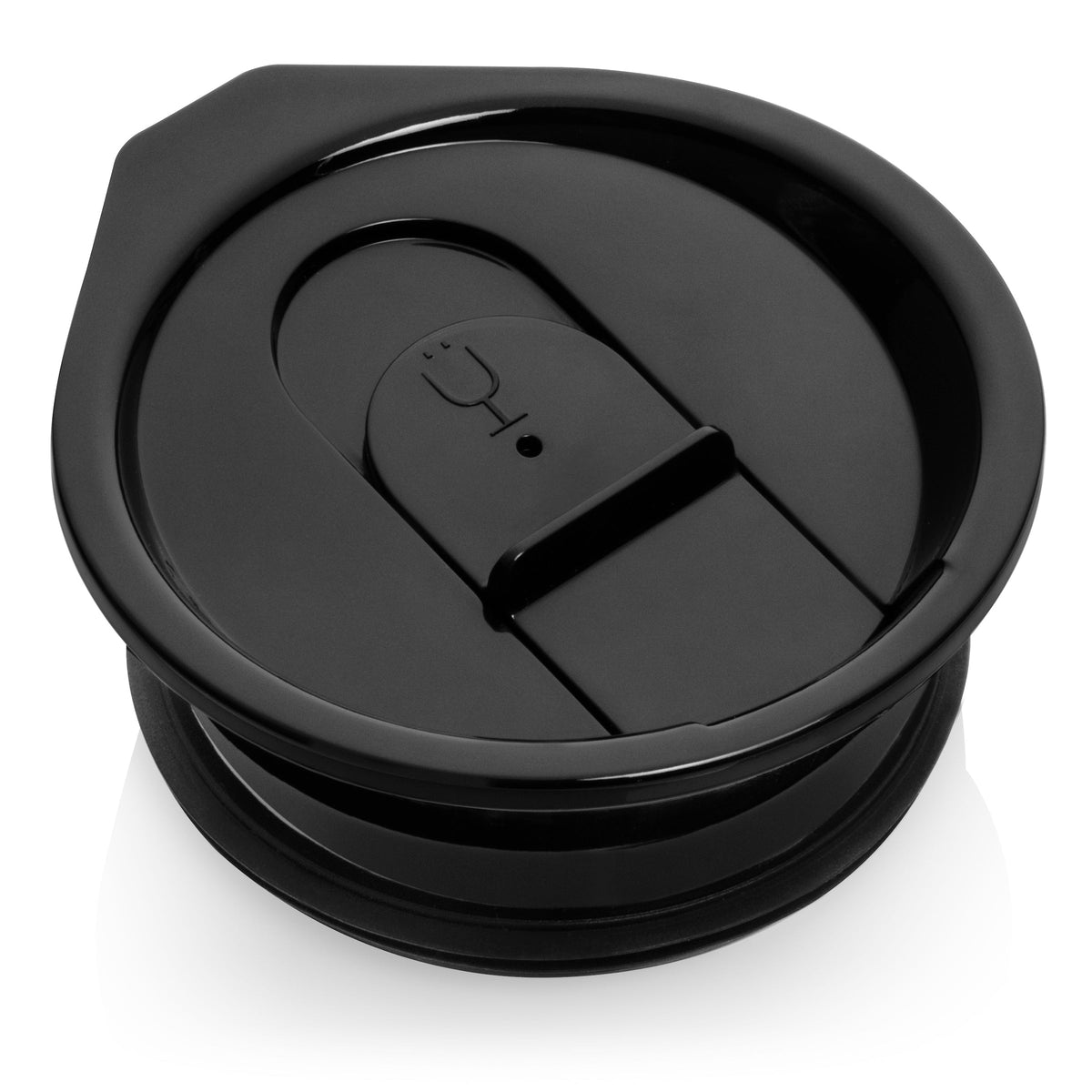 Hopsulator Slim Tumbler Lids (Clear, Black and Purple) - Versatile Select