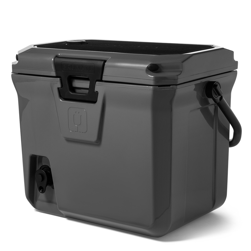 Br Tank 20-Quart Easy-Carry Cooler | Charcoal - Lightweight Picnic