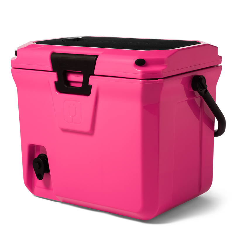 Br Tank 20-Quart Easy-Carry Cooler | Neon Pink - Clean Companion