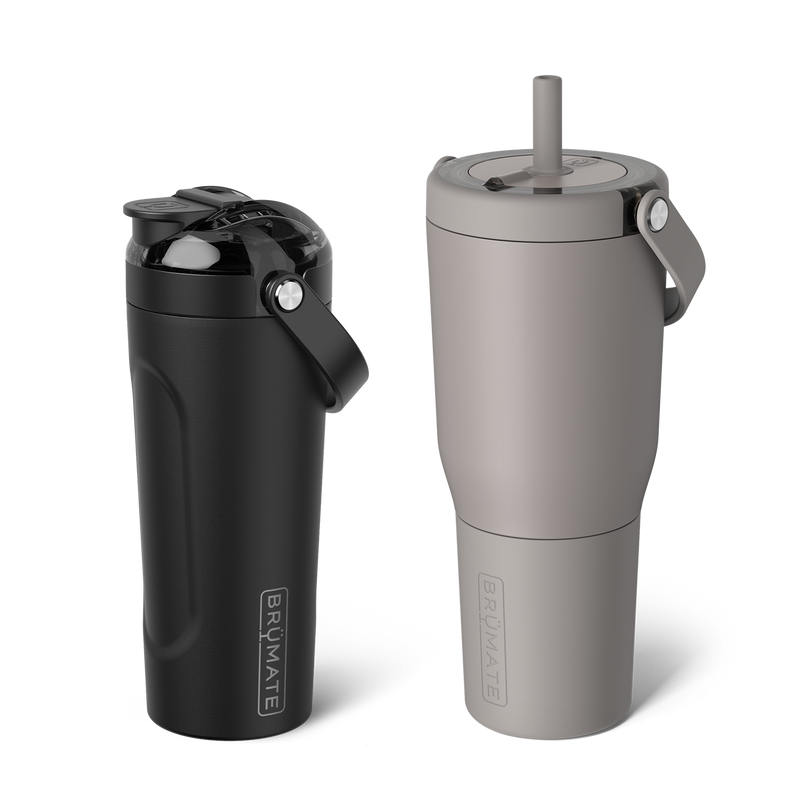 Fuel + Flow Bundle | Mocha & Matte Black | 35oz/25oz - Evening Hydration-Bundle