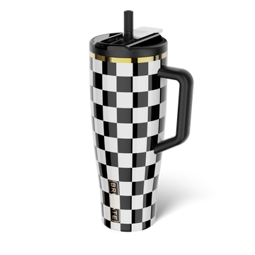 Era Flip 40oz | Black & White Checker - Adventure Hydration