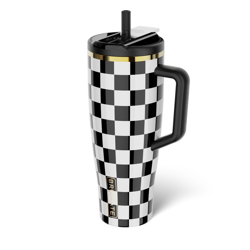 Era Flip 40oz | Black & White Checker - Adventure Hydration
