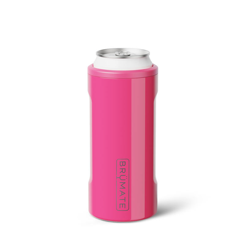Hopsulator Slim | Neon Pink | 12oz Slim Cans - Durable Pack