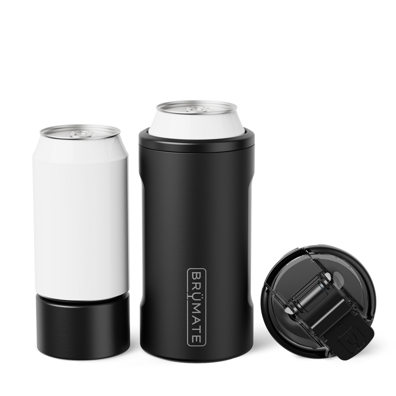 Hopsulator Trio | Matte Black | 12/16oz Standard Cans - Original Escape