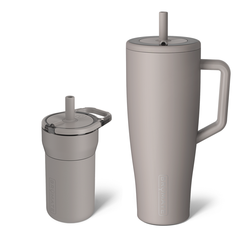 Mini + Me Bundle | Mocha | 40/12oz - Daily Sip-Starter