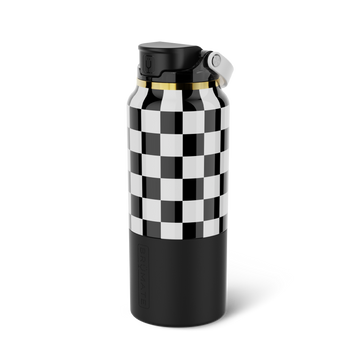 Rise 35oz | Black & White Checker - Smooth Drink