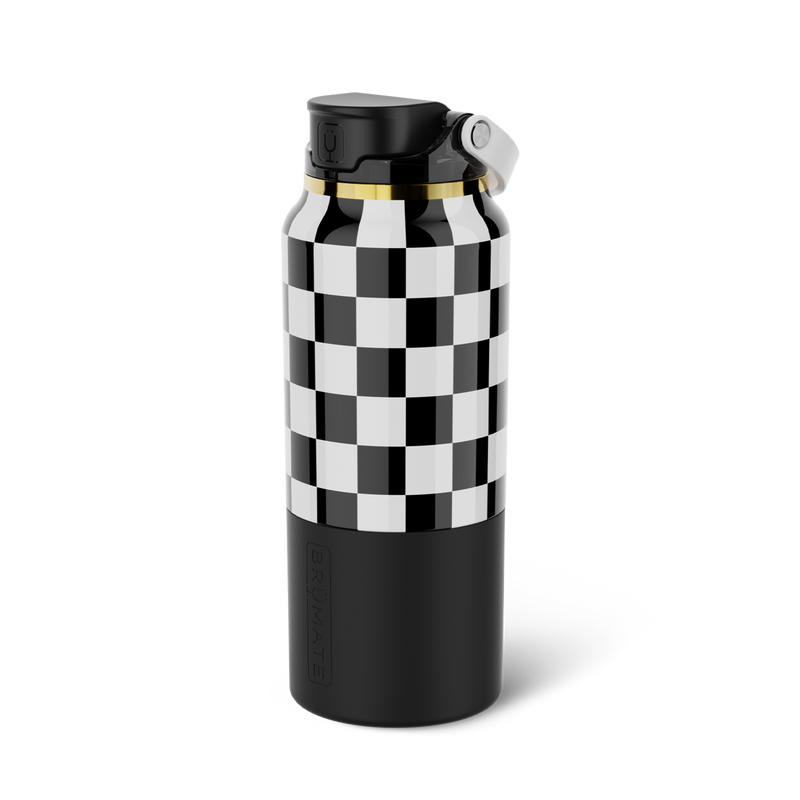Rise 35oz | Black & White Checker - Smooth Drink