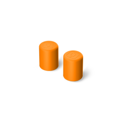 Magnetic Straw Cover | Clementine | 2-Pack