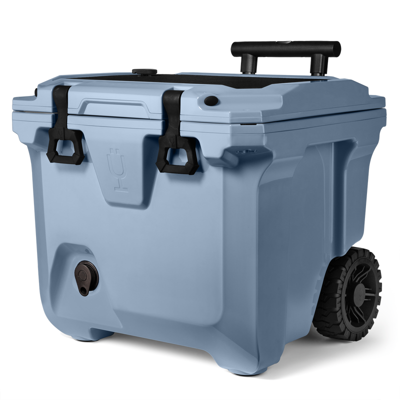 Br Tank 35-Quart Rolling Cooler | Denim - Handy Cooler