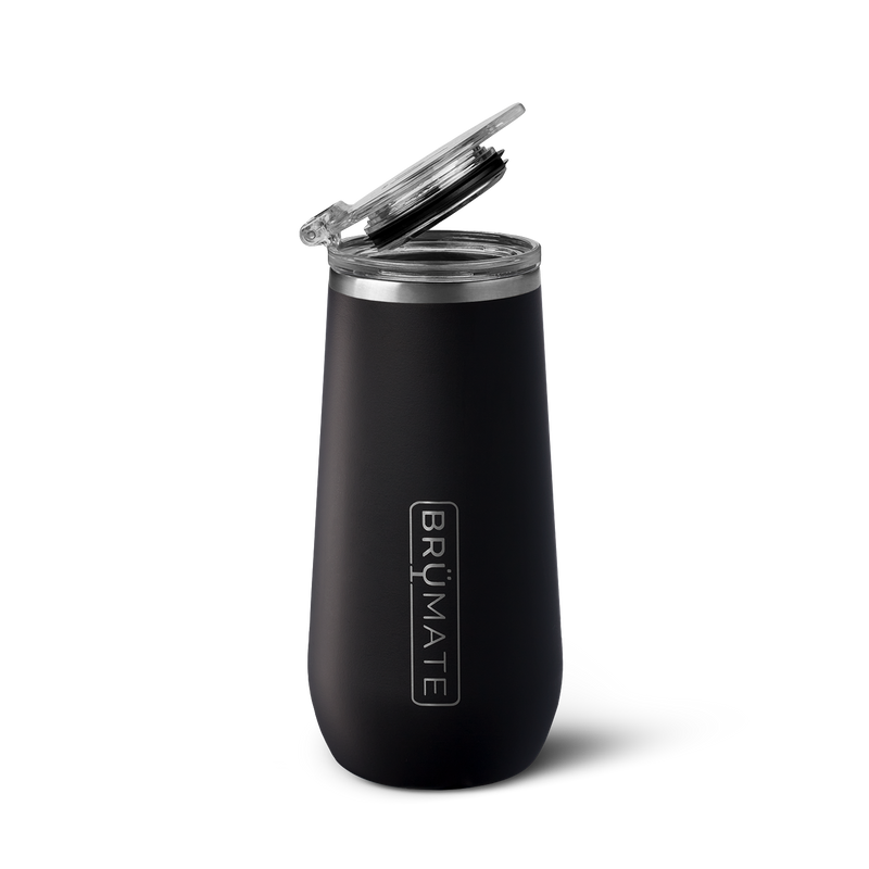 Champagne Flute | Matte Black | 12oz - Weekend Wine-Sip