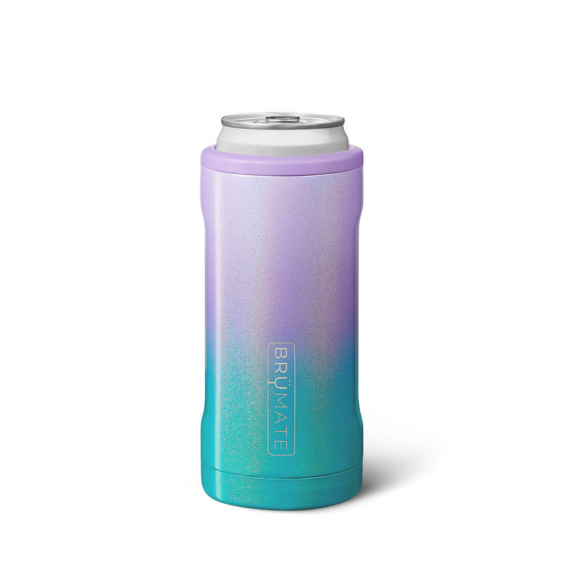 Hopsulator Slim | Glitter Mermaid | 12oz Slim Cans - Durable Day-Trip