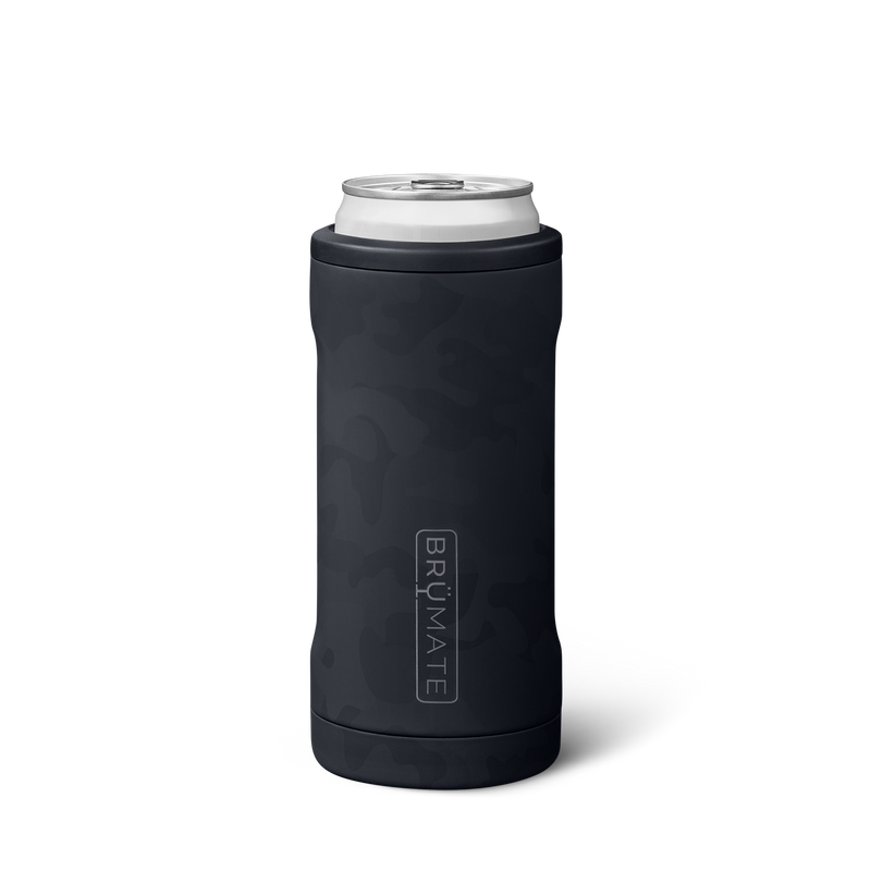 Hopsulator Slim | Midnight Camo | 12oz Slim Cans - Camp Getaway